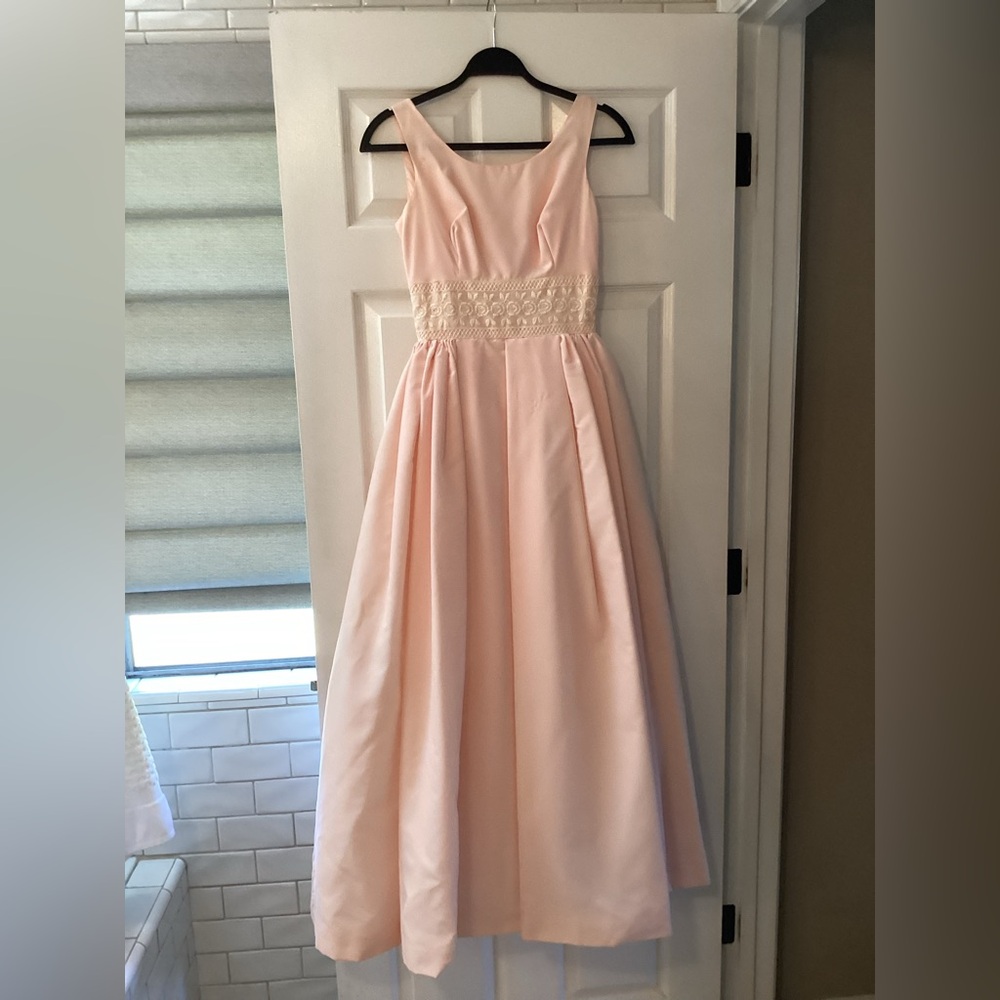 Vintage Handmade 60s sleeveless gown